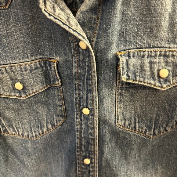 J Crew Chambray Shirt - Picture 4 of 5